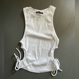 Zara cut out tank top